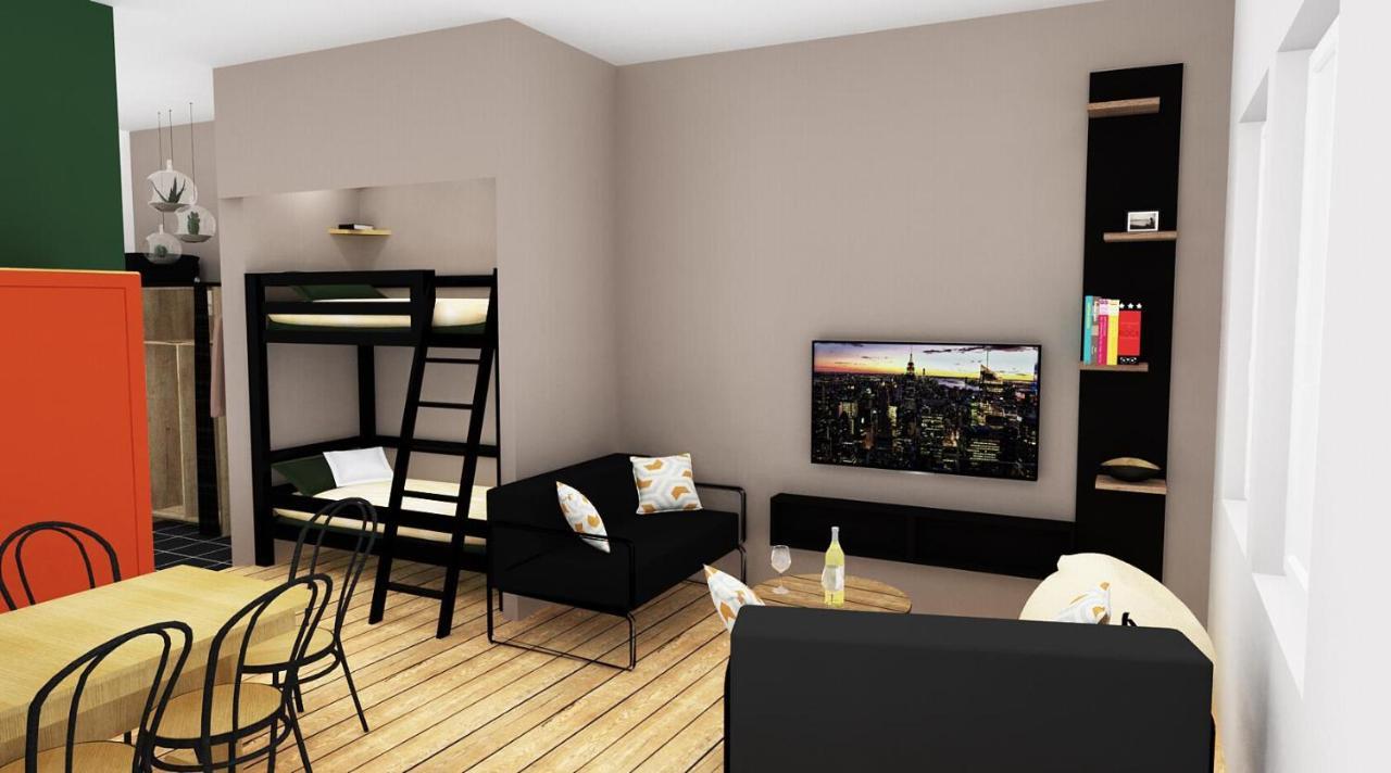 Louhans Les Petites Arcades Avec Ses Deux Appartements Cote Arcades Et Cote Cour Екстериор снимка